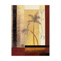 Trademark Fine Art Pablo Esteban 'Palm Tree Painting' Canvas Art, 18x24 ALI46183-C1824GG
